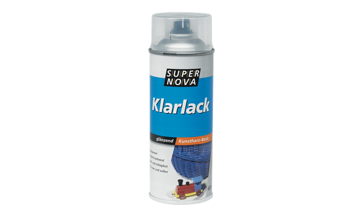 Supernova Lackspray Klarlack glänzend farblos - 400 ml