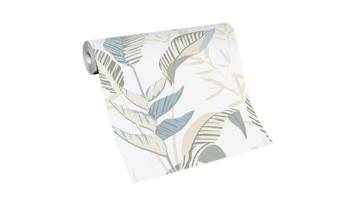 Erismann Vliestapete 10332-07 Elle Decoration Blatt grün