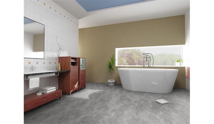 Esprima Loc® Zement dunkelgrau 73498 - LVT