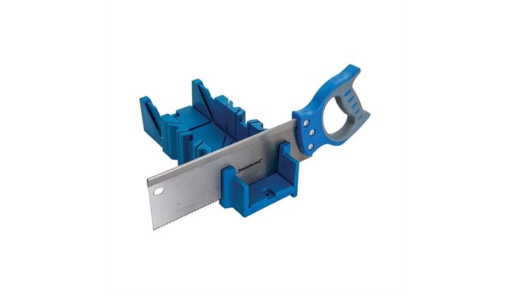  Gehrungslade mit Säge 300x90 mm