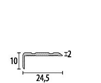  Winkelprofil 236 V 15x10mm e.o. - 270