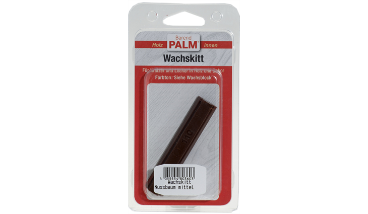 Barend PALM® Wachskitt Nußbaum mittel