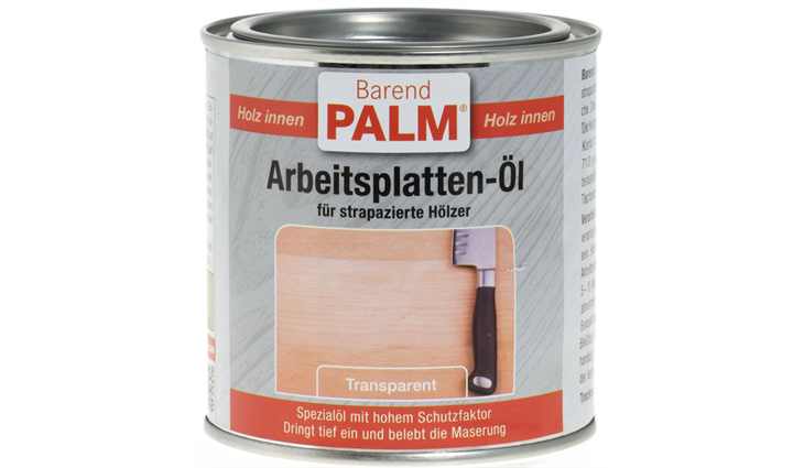 Barend PALM® Arbeitsplatten Öl transparent - 750ml
