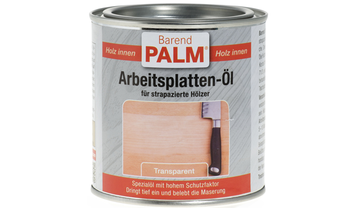 Barend PALM® Arbeitsplatten Öl transparent - 750ml