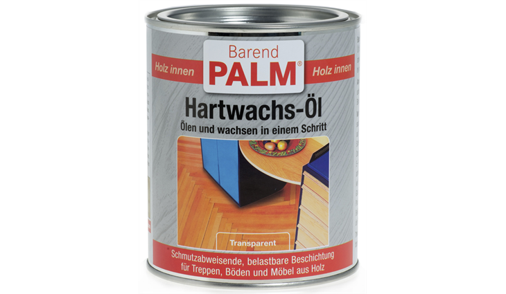 Barend PALM® Hartwachsöl farblos - 750ml