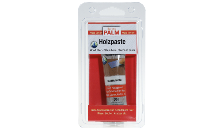 Barend PALM® Holzpaste Mahagoni 50g