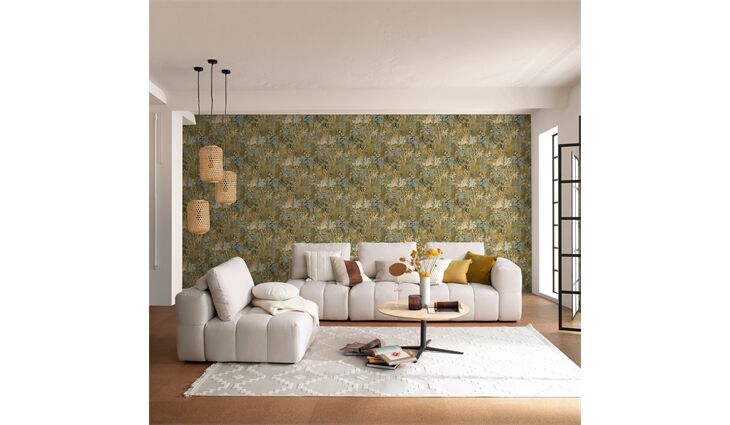 Rasch SCHÖNER WOHNEN Vliestapete 600643 Botanical Curry