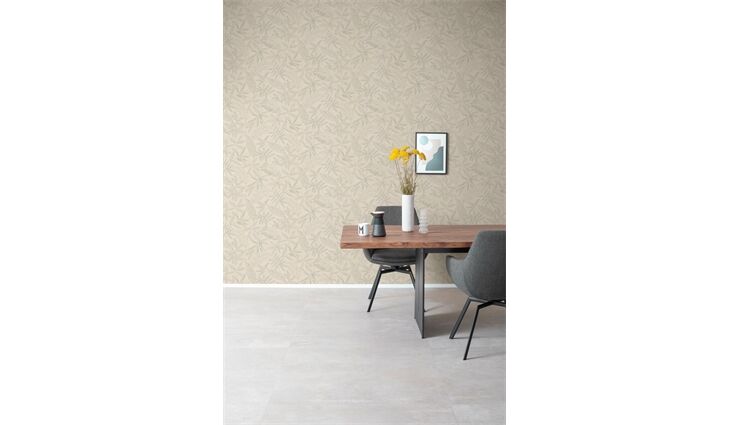 Rasch SCHÖNER WOHNEN Vliestapete 600551 Leafage Sand