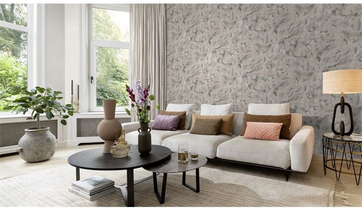 Rasch Vliestapete 514643 Sandstein hell