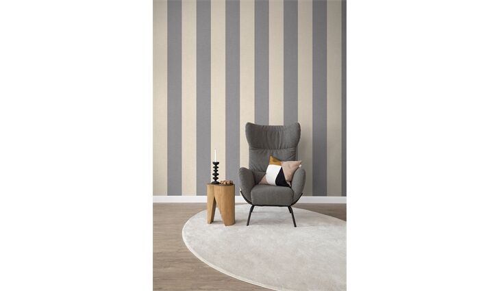 Rasch SCHÖNER WOHNEN Wandbild XXL STRIPE Fototapete Lila 366648