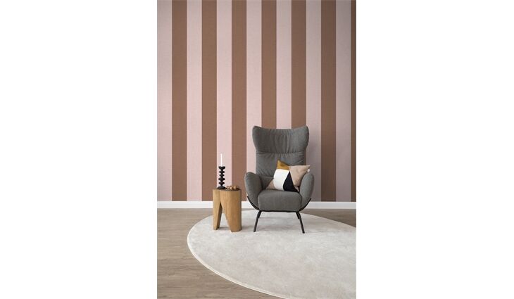 Rasch SCHÖNER WOHNEN Wandbild XXL STRIPE Fototapete Rosa 366655