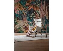 Rasch SCHÖNER WOHNEN Wandbild XXL BOTANICAL Fototapete schwarz 366693