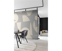 Rasch SCHÖNER WOHNEN Wandbild XXL ABSTRACT Fototapete lila 366730