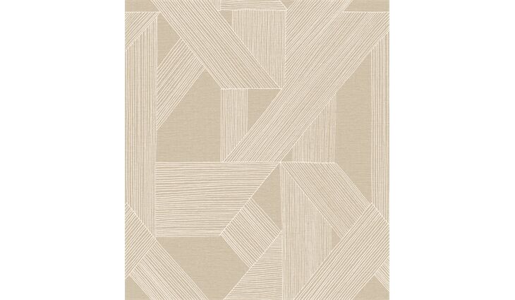Rasch SCHÖNER WOHNEN Wandbild XXL LINES Fototapete beige 366792