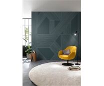 Rasch SCHÖNER WOHNEN Wandbild XXL LINES Fototapete blau 366808