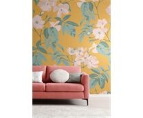 Rasch SCHÖNER WOHNEN Wandbild XXL FLOWERS Fototapete gelb 366822
