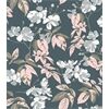 Rasch SCHÖNER WOHNEN Wandbild XXL FLOWERS Fototapete blau 366846