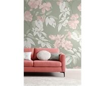Rasch SCHÖNER WOHNEN Wandbild XXL FLOWERS Fototapete grün 366839