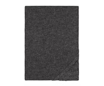  Feinbiber Melange Spannbetttuch anthrazit - 100