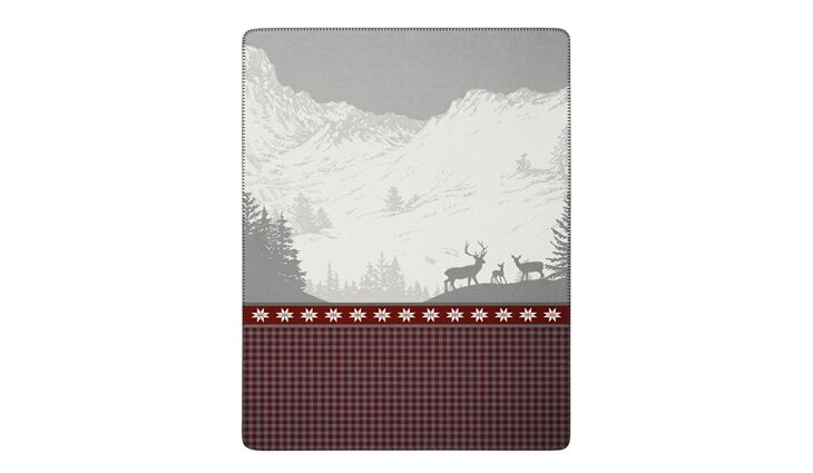 Biederlack Wohndecke Alp View 150x200