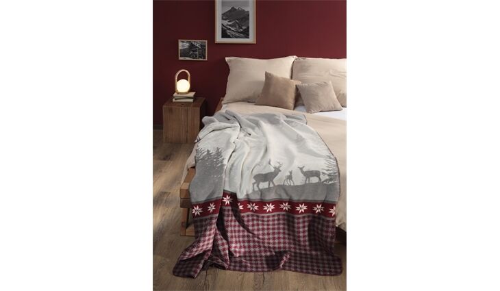 Biederlack Wohndecke Alp View 150x200