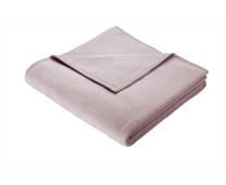 Biederlack Wohndecke Cotton Home altrosa 150x200