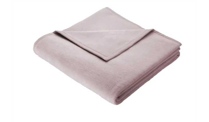 Biederlack Wohndecke Cotton Home altrosa 150x200