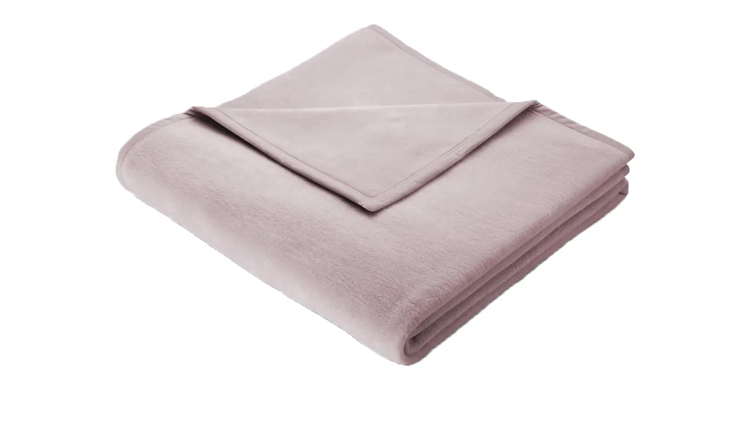 Biederlack Wohndecke Cotton Home altrosa 150x200