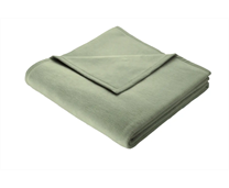 Biederlack Wohndecke Cotton Home salbei 150x200