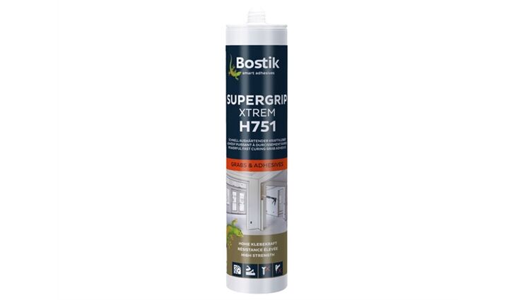 Bostik H751 Supergrip Xtrem grau - 450 g