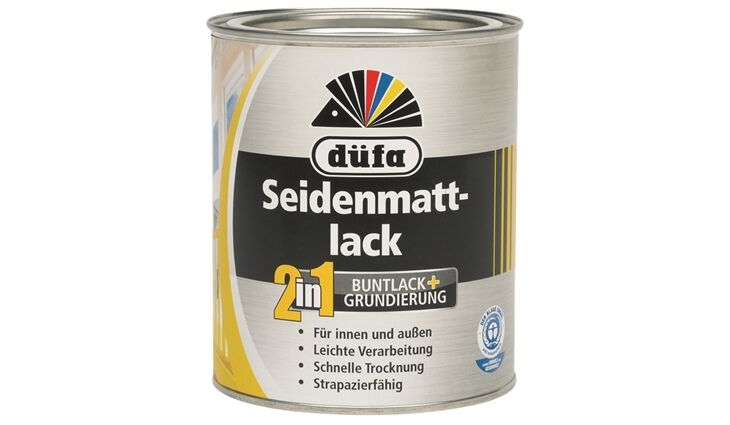 Düfa Seidenmattlack 2in1 RAL 7016 Anthrazitgrau- 375 ml