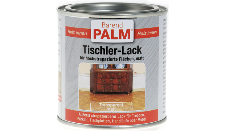 Barend PALM® Tischler-Lack matt - 750 ml