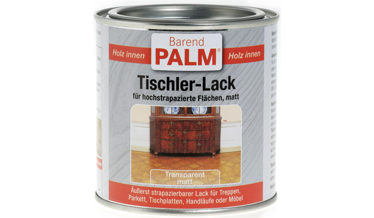 Barend PALM® Tischler-Lack matt - 750 ml
