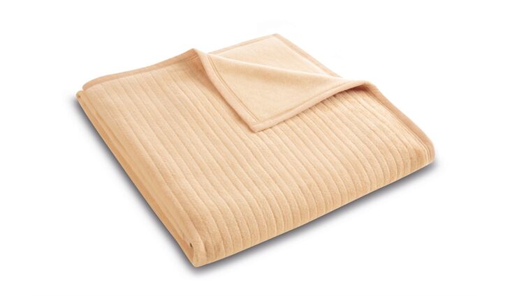 Biederlack Wohndecke Feel Sand 150x200