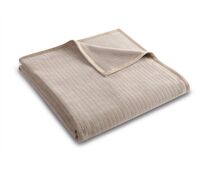 Biederlack Wohndecke Feel Taupe 150x200