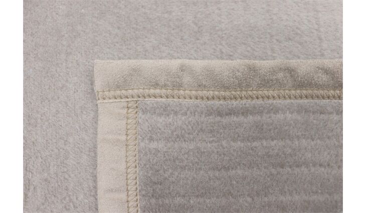 Biederlack Wohndecke Feel Taupe 150x200