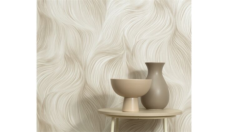 Erismann Vliestapete 10522-02 GMK Fashion Welle natur