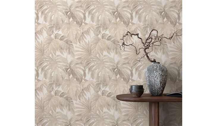 Erismann Vliestapete 10558-02 Forest Dreams Jungle beige