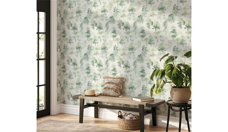 Erismann Vliestapete 10557-07 Forest Dreams Bäume mint