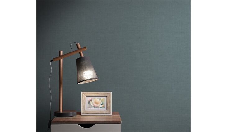 Erismann Vliestapete 10262-43 La Terrasse Uni türkis