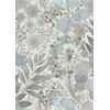 Erismann Vliestapete10506-24 Secret Garden Blätter blau