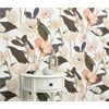 Erismann Vliestapete10508-05 Secret Garden Blüten apricot