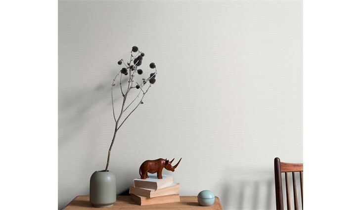 Erismann Vliestapete10510-01 Secret Garden Uni weiß