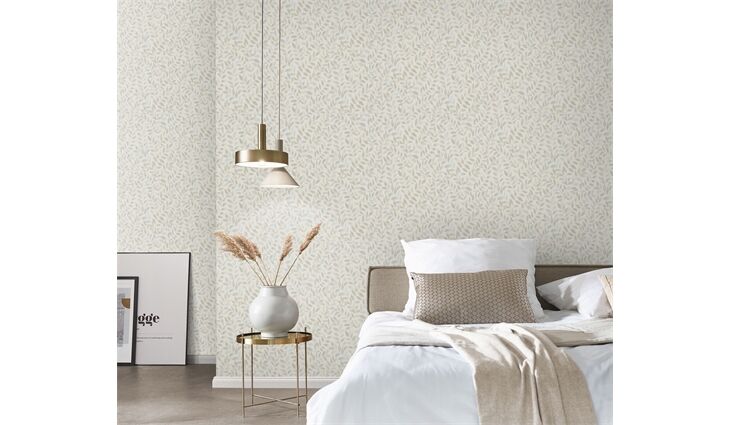 Erismann Vliestapete 10462-02 Opus Blätter beige