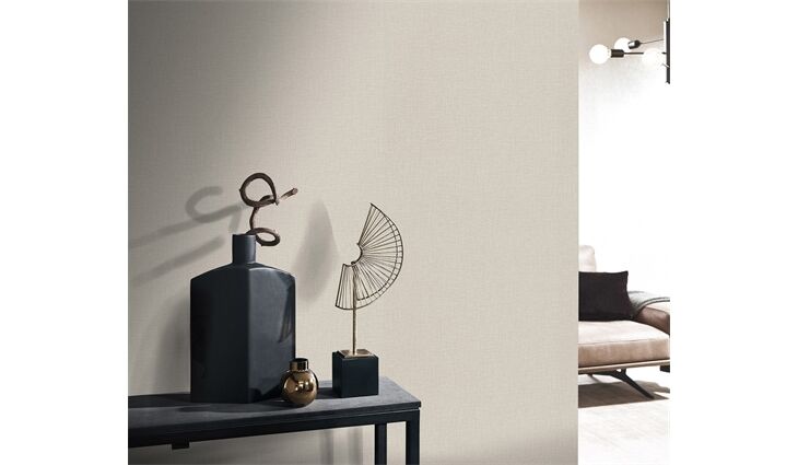 Erismann Vliestapete 10450-02 Merlange taupe