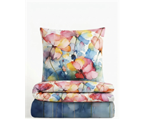 Biberna Tencel Bettwäsche taubenblau - 135x200
