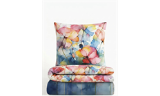 Tencel Bettwäsche taubenblau - 135x200