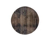  Universal wood brown 100 cm rund