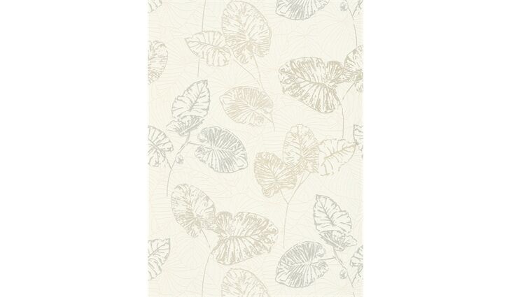 Erismann Vliestapete 5426-02 Summerbeat Blatt beige