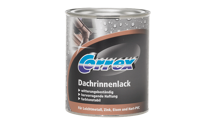Correx Dachrinnenlack Altkupfer - 750 ml
